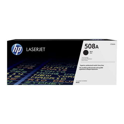 HP CF360A Negro Cartucho de Toner Original - 508A