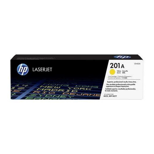 HP CF402A Amarillo Cartucho de Toner Original - 201A