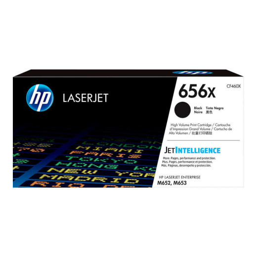 HP CF460X Negro Cartucho de Toner Original - 656X