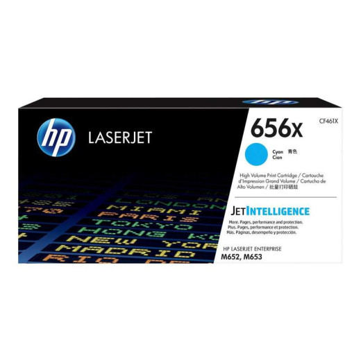 HP CF461X Cyan Cartucho de Toner Original - 656X