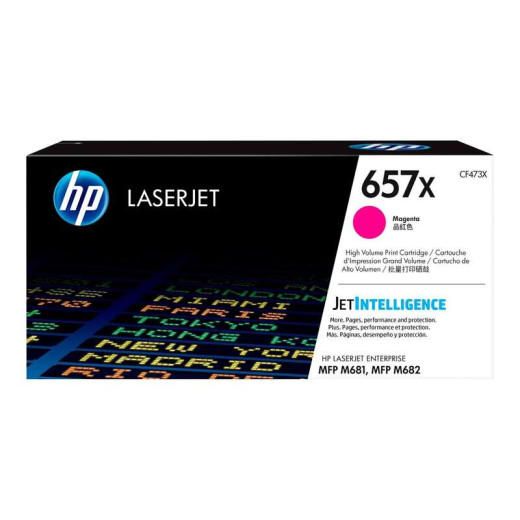 HP CF473X Magenta Cartucho de Toner Original - 657X