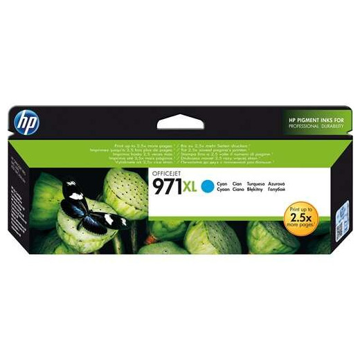 HP 971XL Cyan Cartucho de Tinta Original - CN626AE