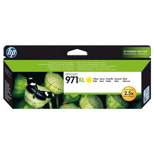 HP 971XL Amarillo Cartucho de Tinta Original - CN628AE