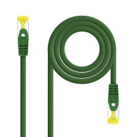 Nanocable Cable Red Latiguillo LSZH Cat.6A SFTP AWG26 30cm - Color Verde