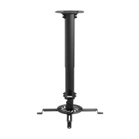 Aisens Soporte Universal Giratorio - Inclinable y Extensible de Techo para Proyector - Hasta 13.5Kg - Color Negro