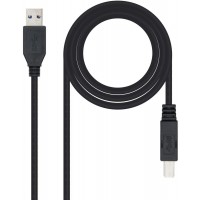 Nanocable Cable de Impresora USB-A 3.0 Macho a USB-B Macho 2m
