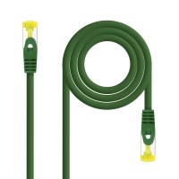 Nanocable Cable de Red Latiguillo RJ45 LSZH Cat.6a SFTP AWG26 2m - Color Verde