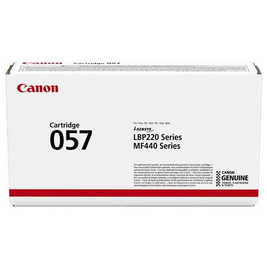 Canon 057 Negro Cartucho de Toner Original - 3009C002