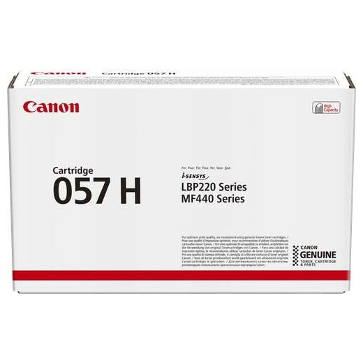 Canon 057H Negro Cartucho de Toner Original - 3010C002/3010C004