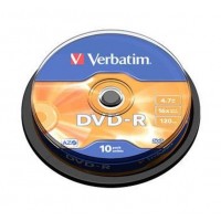 Verbatim DVD-R 16x 4.7GB (Tarrina 10 Uds)