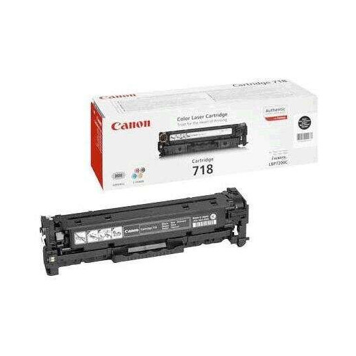 Canon 718 Negro Cartucho de Toner Original - 2662B002