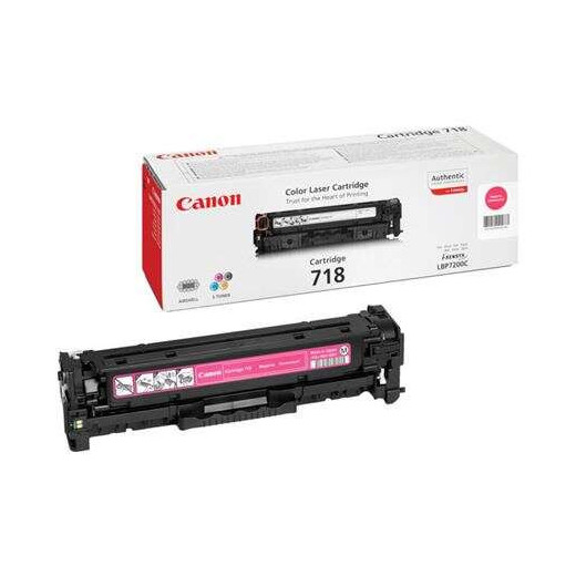 Canon 718 Magenta Cartucho de Toner Original - 2660B002