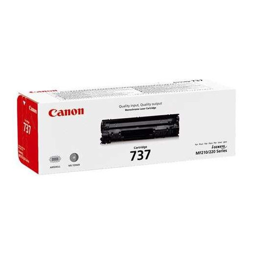 Canon 737 Negro Cartucho de Toner Original - 9435B002