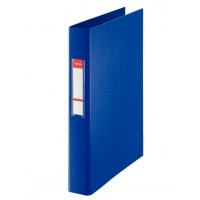 Esselte Carpeta de Anillas - Formato Folio - Capacidad para 190 Hojas - 2 Anillas de 25mm - Color Azul