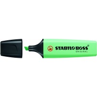 Stabilo Boss 70 Pastel Rotulador Marcador Fluorescente - Trazo entre 2 y 5mm - Recargable - Tinta con Base de Agua - Color Pizc
