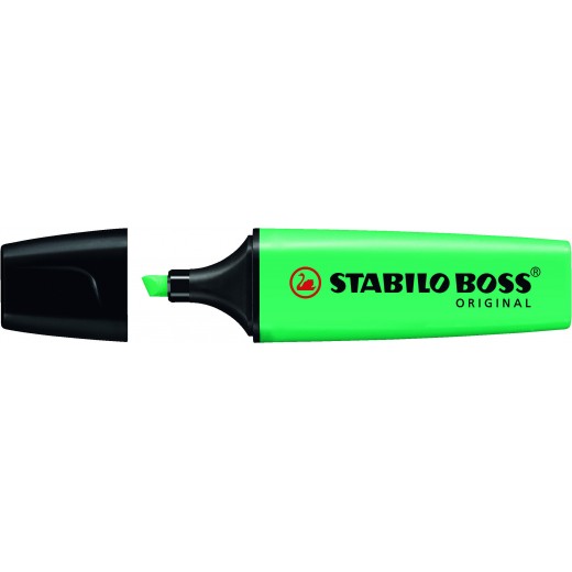 Stabilo Boss 70 Rotulador Marcador Fluorescente - Trazo entre 2 y 5mm - Recargable - Tinta con Base de Agua - Color Turquesa Fl