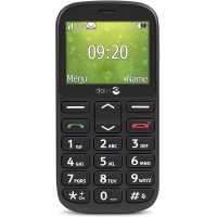 Doro 1361 Telefono Movil 2.4 pulgadas - Dual Sim - Camara 2Mpx - Base de Carga - Color Negro