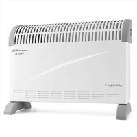 Orbegozo Convector CVT 3300 B - Potente Calefaccion Homogenea y Rapida Interruptores Luminosos - Termostato Regulable - Proteccion contra Sobrecalentamiento Ideal para Espacios Pequeños