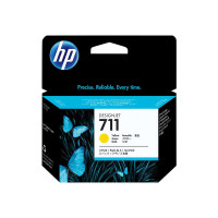 HP 711 Amarillo Pack de 3 Cartuchos de Tinta Originales - CZ136A