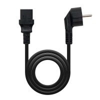 Nanocable Cable de Alimentacion CPU - Shucko CEE7 Macho a C-13 Hembra 5m - Color Negro