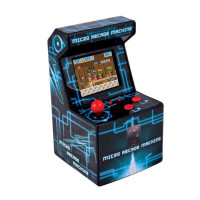 FR-TEC Mini Maquina Arcade Ital - Pantalla 2.5" TFT - 250 Juegos Retro - Alimentacion con 3 Pilas AA - Volumen Ajustable - Medidas 15X9X8.8cm - Color Varios