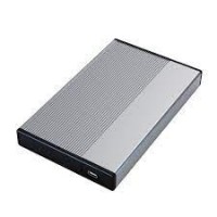 3Go Carcasa Externa HDD 2.5 pulgadas SATA USB-C - Color Gris