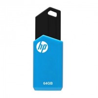 HP v150w Memoria USB 2.0 64GB - Color Azul/Negro (Pendrive)