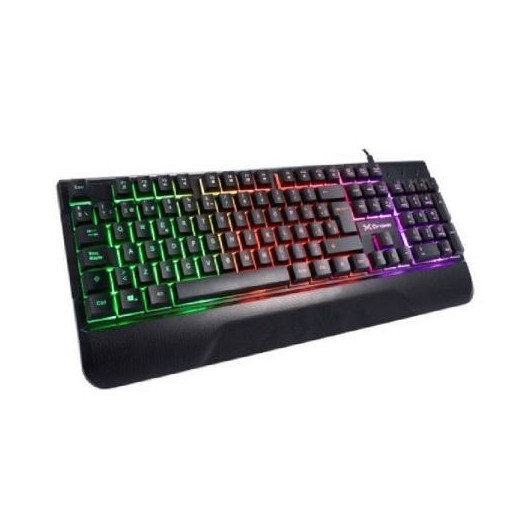 3GO Droxio Kasumi Teclado Gaming USB - Iluminacion LED RGB - 12 Teclas Multimedia