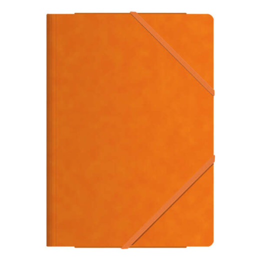 Dohe Carpetas de Gomas con Tres Solapas - Tamaño Folio - Cartulina de Primera Calidad - Plastificadas - Cierre de Gomas Planas