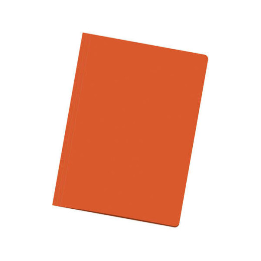 Dohe Pack de 50 Subcarpetas de Cartulina de 180gr - Con Ranura para Fastener - Resistente y Duradera - Ideal para Organizar Documentos - Color Naranja