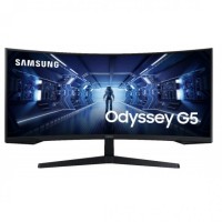 Samsung Odyssey G5 Monitor Curvo LED 34 pulgadas UltraWide QHD 165Hz - AMD FreeSync - Respuesta 1ms - 21:9 - HDMI
