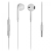 L-Link EarPods Auriculares con Microfono - Control en Cable - Color Blanco
