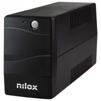 Nilox Premium Line Interactive 1200 SAI 1200VA 840W UPS - Funcion AVR - 2x Schukos - Proteccion Apagones y Perturbaciones de la