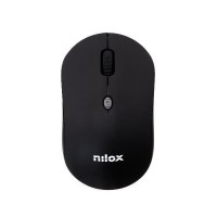 Nilox Raton Inalambrico Bluetooth 1600dpi - 3 Botones - Uso Ambidiestro - Color Negro