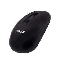 Nilox Raton Inalambrico USB 1000dpi - 3 Botones - Uso Ambidiestro - Color Negro