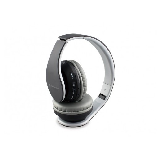 Conceptronic Parris 01 Auriculares Inalambricos Bluetooth 4.2 - Manos Libres - Entrada Auxiliar Jack de 3.5mm -Lector de Tarjet