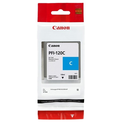 Canon PFI120 Cyan Cartucho de Tinta Original - 2886C001