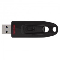 Sandisk Cruzer Ultra Memoria USB 3.0 16GB - Color Negro (Pendrive)