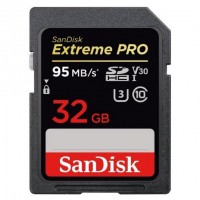 Sandisk Extreme Pro Tarjeta SDHC 32GB UHS-I V30 Clase 10 95MB/s