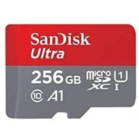 Sandisk Ultra Tarjeta Micro SDXC 256GB UHS-I U1 A1 Clase 10 120MB/s + Adaptador SD