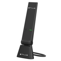 Talius Red USB 3.0 Wireless 1300Mbps - WPS - Soporte Dock - Color Negro