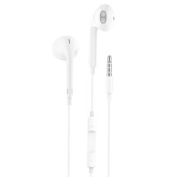 TechOneTech Ear Tech Auriculares Intraurales - Microfono Integrado - Mini Jack 3.5mm - Asistente Voz - Cable de 1.20m
