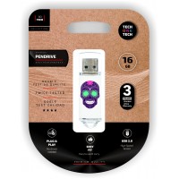TechOneTech Calavera Maya Memoria USB 2.0 16GB (Pendrive)