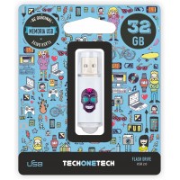 TechOneTech Calavera Maya Memoria USB 2.0 32GB (Pendrive)