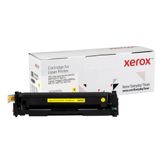 Xerox Everyday HP CF412A Amarillo Cartucho de Toner Generico - Reemplaza 410A