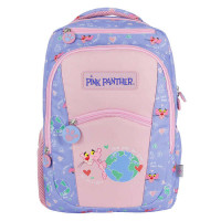 Dohe Mochila Grande Pink Panther - Fabricada en Poliester Resistente - Compartimento Principal con Bolsillo Acolchado - Bolsillos Delanteros y Laterales - Tirantes Reforzados y Ajustables