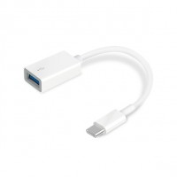 Tp-link Adaptador Super Rapido de USB-C 3.0 a USB-A - Soporta OTG - Color Blanco