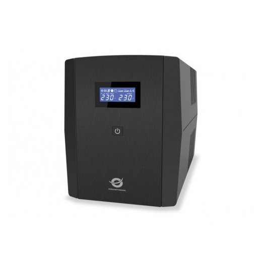 Conceptronic Zeus 2200VA 1320W UPS SAI - 2 Baterias de 12V/9Ah - 6 X Enchufes IEC