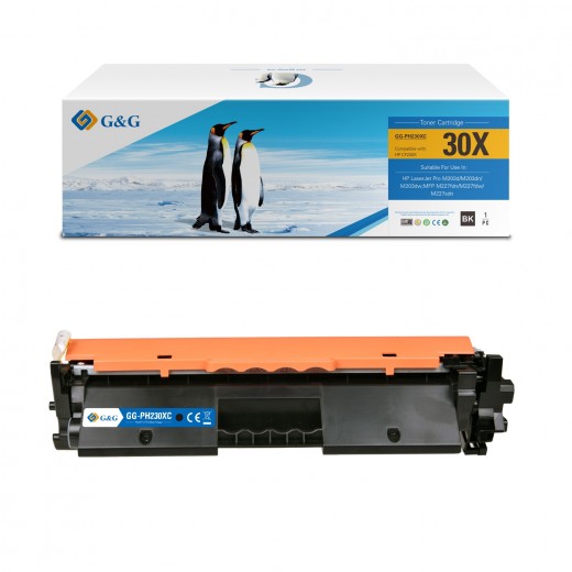 G&G HP CF230X Negro Cartucho de Toner Generico - Reemplaza 30X