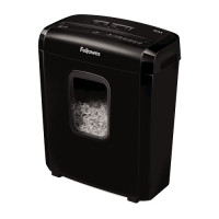 Fellowes 6M Destructora de Papel Manual Minicorte - Destruye hasta 6 Hojas - 13L